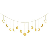 Mondphasen-Wanddekoration